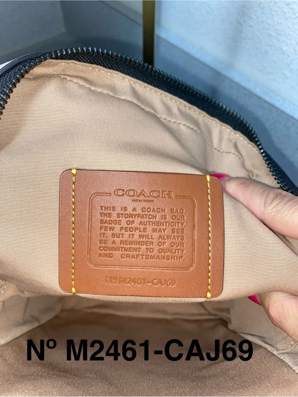 Coach Sullivan Pack/Chest Sling/Crossbody Unisex NWOT - Picture 9 of 13